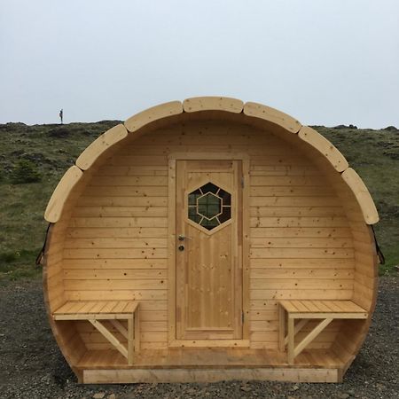 Framtid Camping Lodging Barrels Djúpivogur المظهر الخارجي الصورة