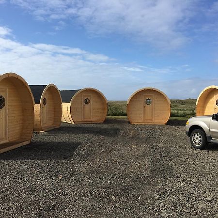Framtid Camping Lodging Barrels Djúpivogur المظهر الخارجي الصورة