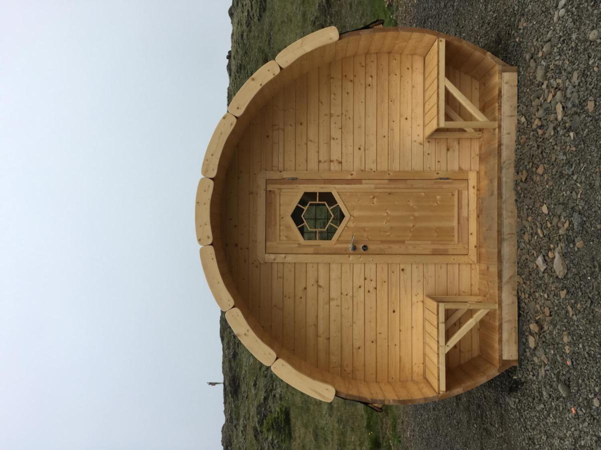 Framtid Camping Lodging Barrels Djúpivogur المظهر الخارجي الصورة