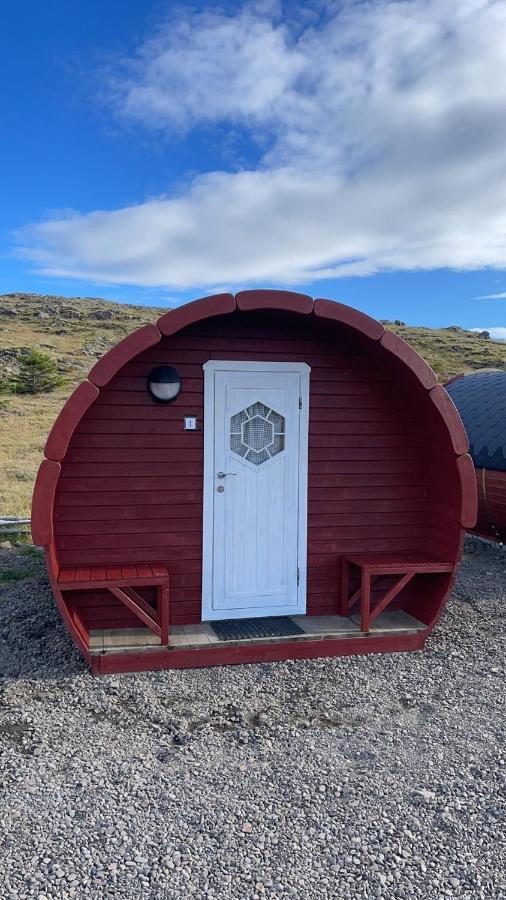 Framtid Camping Lodging Barrels Djúpivogur المظهر الخارجي الصورة