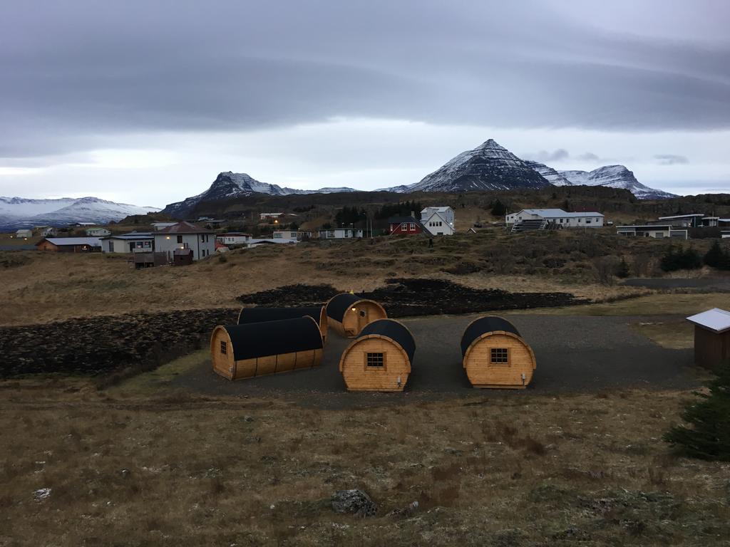 Framtid Camping Lodging Barrels Djúpivogur المظهر الخارجي الصورة